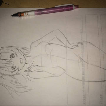 チャイナSRほのかちゃん模写
