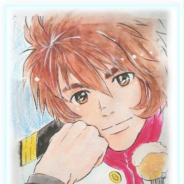 アルファさんやっとぬり絵完成しました(^^)