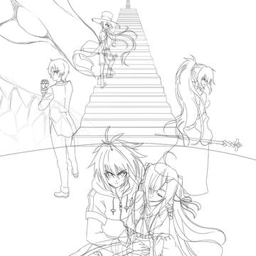 Crocus PHASE ZERO パッケージイラスト線画