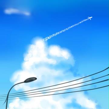 天空