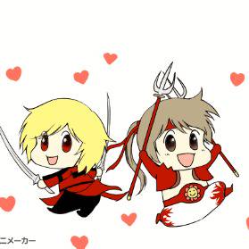 二刀流ちびこちゃん
