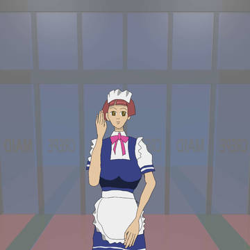 メイド絵150731(彩色後)