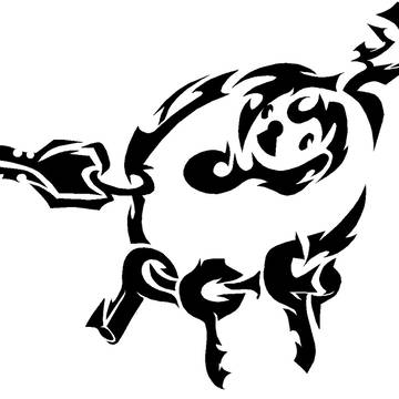 タトゥー画 クレッフィ