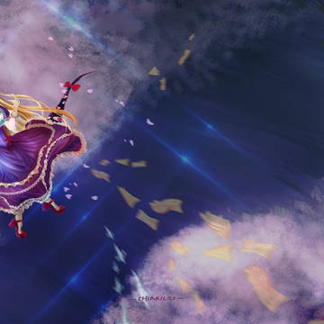 yukari VS reimu&marisa&sakuya