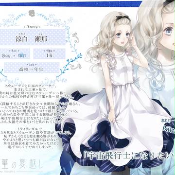 【三夏】涼白 瀬那【住民票】