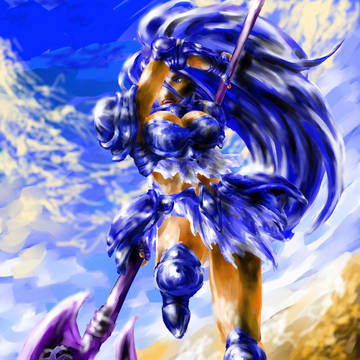 蒼の戦士