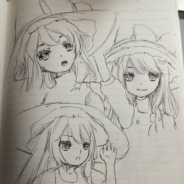 MMD見て描いた魔理沙