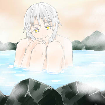 入浴中　※肌色注意