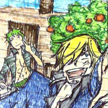 Sanji and Zoro
