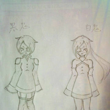 鬼 落書き
