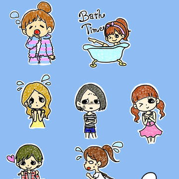 LINEスタンプ制作中！