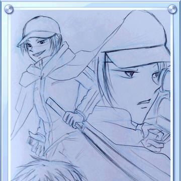 荒船&諏訪落書き