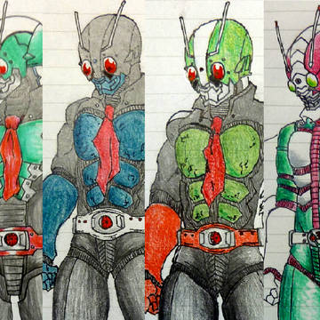 オリジナルライダー設定画集（ライダー編）