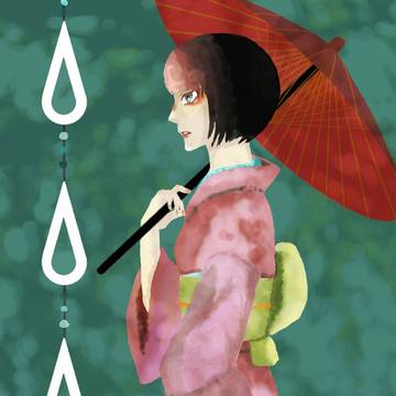 着物少女