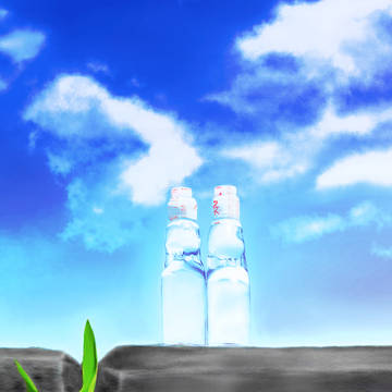 夏　ラムネ　