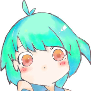 緑髪の女の子
