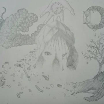 時   (フリーイラスト)