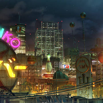 Old town(billboard)