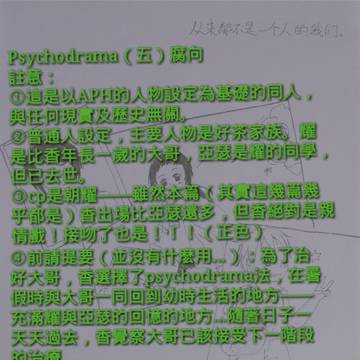 Psychodrama(五）