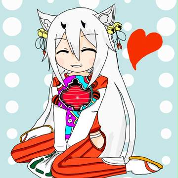 自キャラとイーデッタちゃん