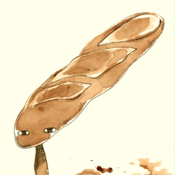 パンと蒲焼