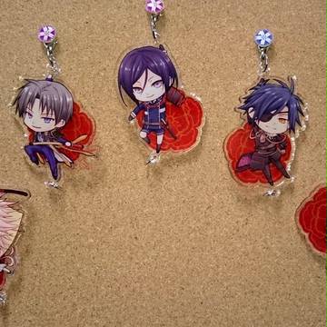 織田組アクリルチャーム