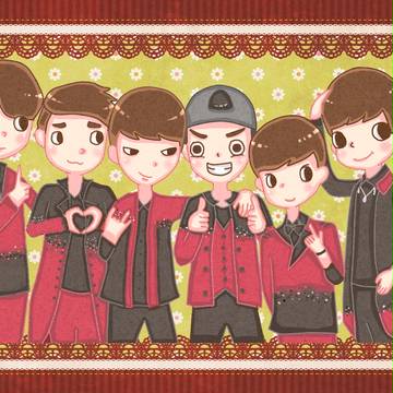 BIGFLO 一周年賀圖