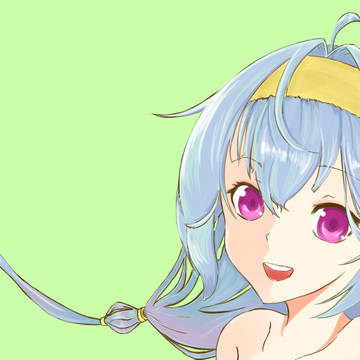 サムネ用に描いたオリジナル娘ちゃん