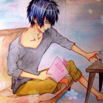 エロ本を真剣に読む雪村さん