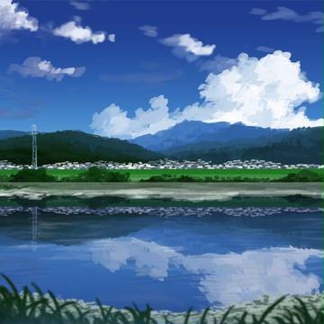 背景ワンドロ1