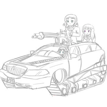 車を用意してあるの