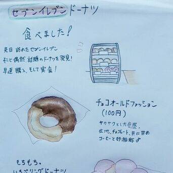 セブンイレブンのドーナツ