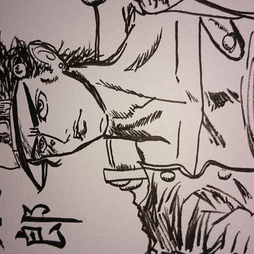 一発描き