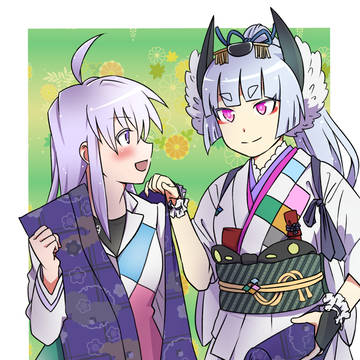 きゅーちゃんも着物仕立てる?