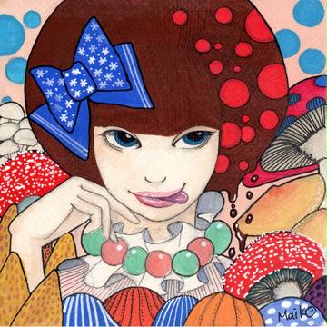 きのこと女の子