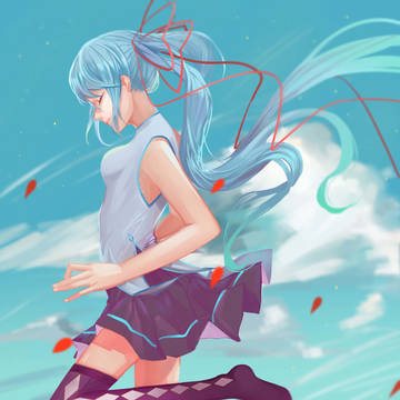 练习 miku