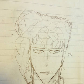 描きたて花京院 。 