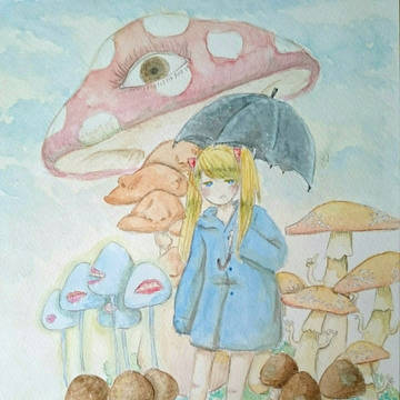 きのこを描きましたがたけのこの里派です。