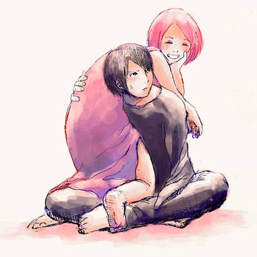 うちは夫婦らくがき