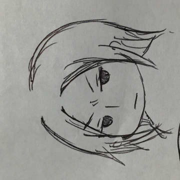 藤田さん 落書き