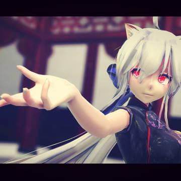 【MMD】弱音白