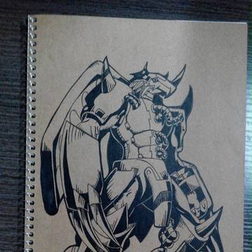 monster hunter&digimon 無印薄面塗鴉