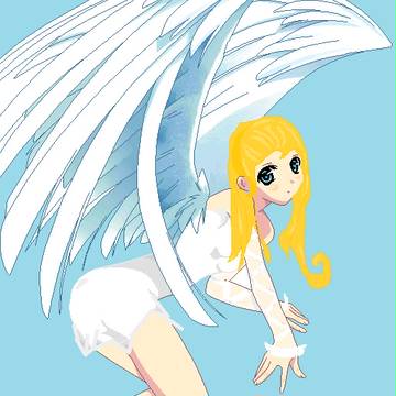 天使の女の子