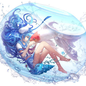 『水』