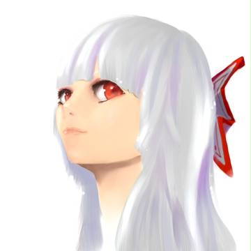 藤原妹紅　顔
