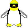 お辞儀ペンギン(工事中仕様)
