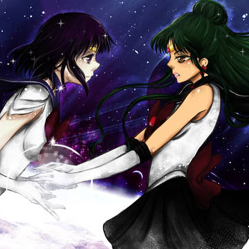 Sailor Moon - Saturn&Pluto