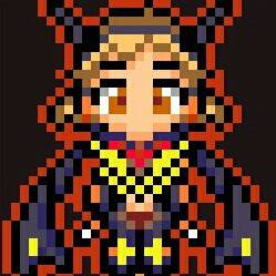 ドット絵でシンフォギア立花響 イグナイトモジュール