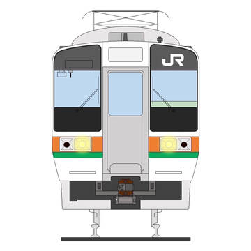 211系0番台 デビュー時 湘南色