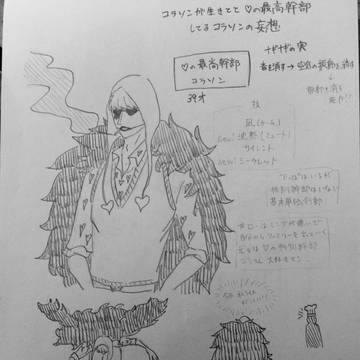コラさんINドレスローザの妄想